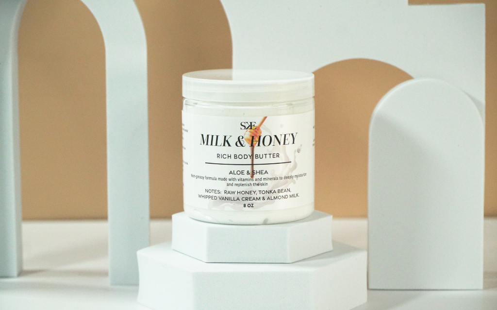 Moisturizing Body Butter Milk & Honey Skin Elix SKE